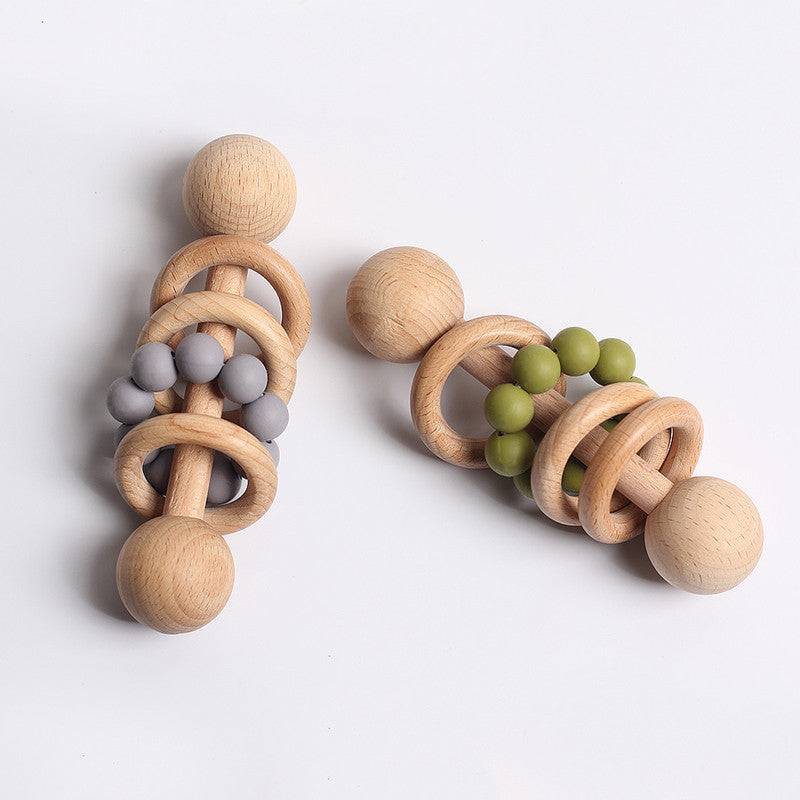 Wooden Rattle/Teether