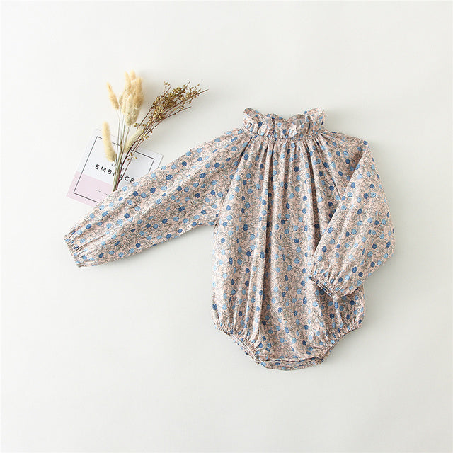 Baby Girl Rompers Long Sleeve Romper Jumpsuits One